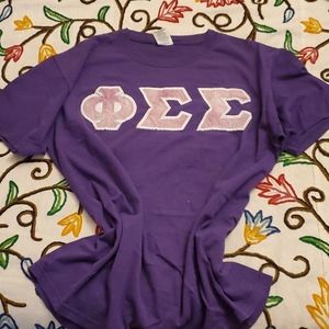 Phi Sigma Sigma Sorority letters